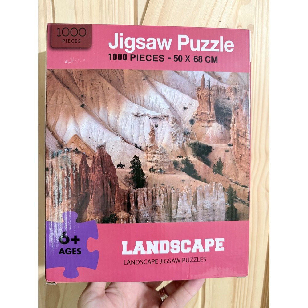 Landscape Jigsaw Puzzle 1000 Pieces Desert Canyon Hoodoos Scene A043 50x68cm